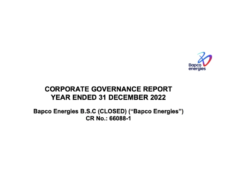 Corporate Governance Report